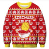Unisex Men's Women's 2019 Ugly Christmas Sweater Vacation Santa Elf Funny Christmas Fake Hair Jumper Autumn Winter Tops Clothing