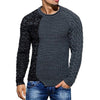 Cysincos Men Sweater 2019 Autumn Winter Casual V-neck Solid Thin Loose Sweater Male Long Sleeve Tracksuit  Knitted Top Plus Size