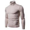 FAVOCENT Winter Warm Turtleneck Sweater Men Fashion Solid Knitted Mens Sweaters 2018 Casual Male Double Collar Slim Fit Pullover